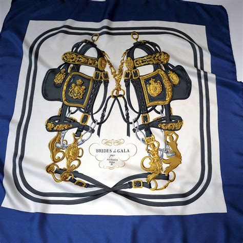 brides de gala Hermes scarf